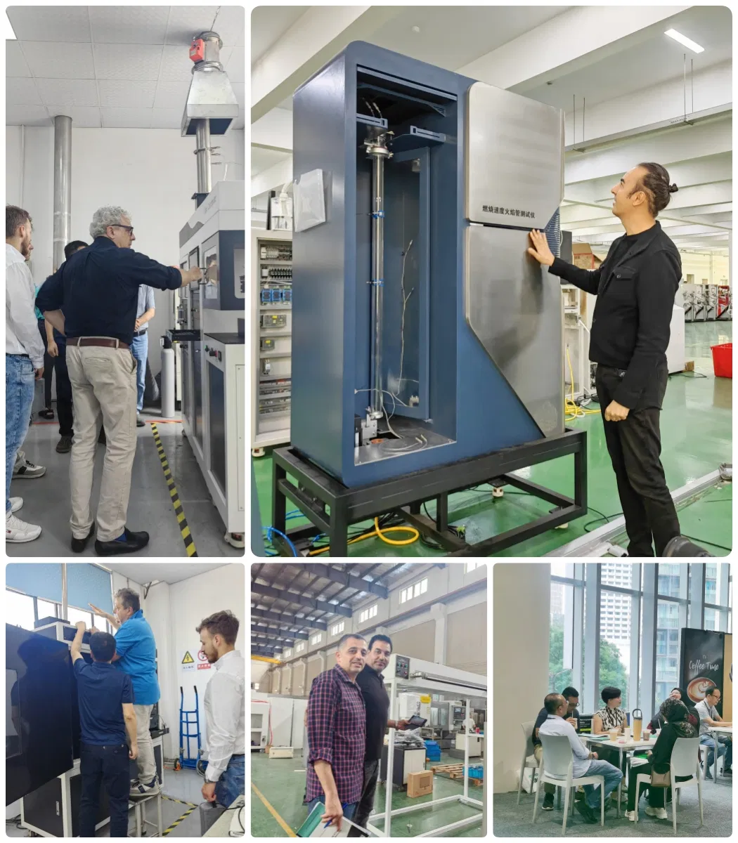 ISO 9239-1 Thermal Radiation Tester for Flooring Materials