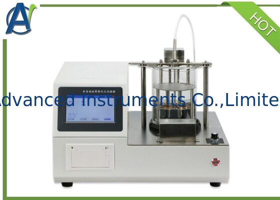 ASTM D36 Automatic Softening Point Tester with 0.1 ℃ Temperature Resolution for Bitumen Testing Using Ring-and-Ball Apparatus for Two Samples Simultaneously