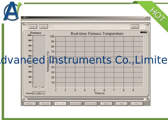 ISO 1182 Non-Combustibility Test Furnace for Building Materials Fire Reaction Tester