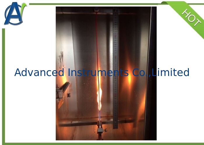 IEC60332-1~2 Single Insulated Wire and Cable Vertical Combustion Tester (Rotor Flow Meter)