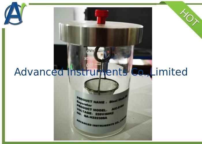 ASTM D6184 Grease Oil Separation Equipment Conical Screen Static Method