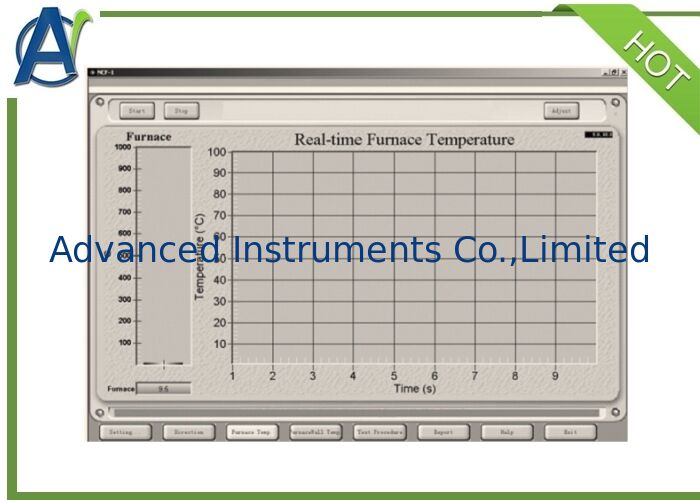 ISO 1182 Non-Combustibility Test Furnace for Building Materials Fire Reaction Tester