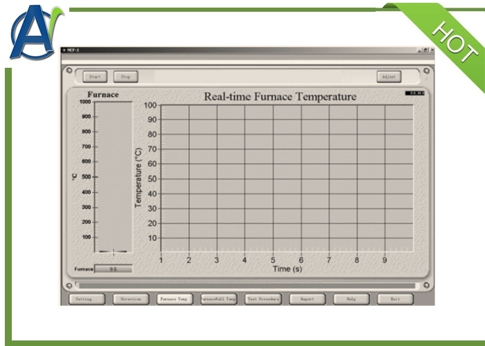 ISO 1182 Non-Combustibility Test Furnace for Building Materials Fire Reaction Tester