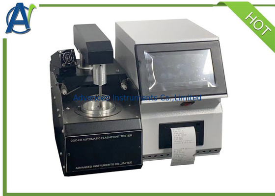 Tam Otomatik COC Açık Kap Parlama Noktası Test Cihazı ASTM D92 Ortam ~ 400 ℃