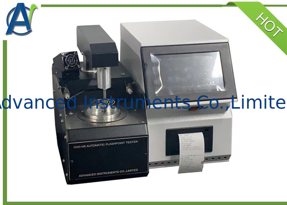 ASTM D92 LCD ekranlı Tam Otomatik Cleveland Open Cup Flash Point tester