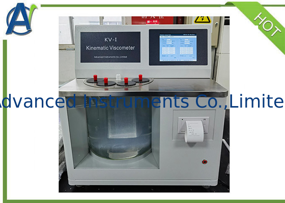 ASTM D445 Yağlayıcı Yağı Testi için Otomatik Kinematik Viskozimetre
