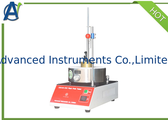 ASTM D92 Yağlama Yağı Cleveland Açık Kupası Yanma Noktası ve Çakma Noktası Test Makinesi