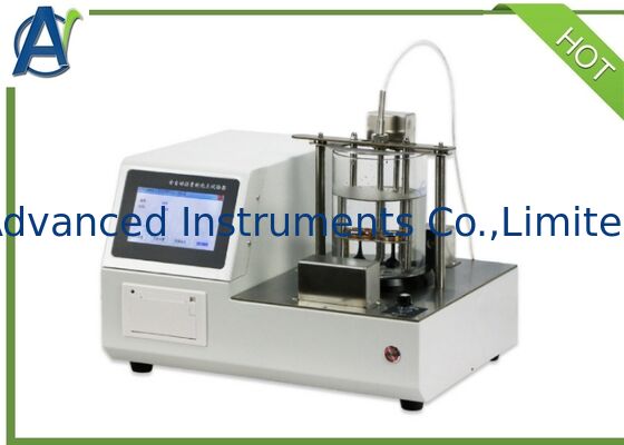 ASTM D36 Bir arada iki numune için halka ve top cihazı kullanılarak bitüm testi için 0,1 °C sıcaklık çözünürlüğü ile otomatik yumuşatma noktası test edici