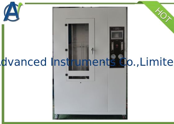 IEC60332-1~2 Tek yalıtımlı tel ve kablo dikey yanma testi (rotor akış ölçer)