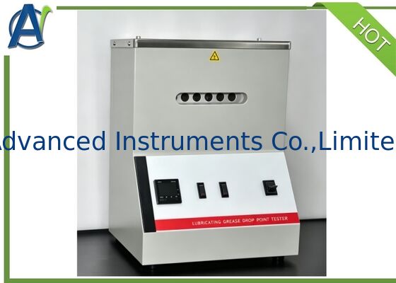 ASTM D2265 ISO6299 Gres Damlama Noktası Cihazı Geniş Sıcaklık Aralığı Gres Damlama Noktası Test Cihazı