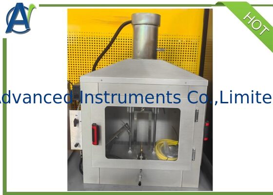 İnşaat malzemelerinin yanıcılık test cihazı ISO 11925-2 Tek Alev Kaynağı Denetleyicisi