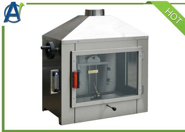 Paslanmaz Çelik Hazneli ISO 11925-2 Tek Alev Kaynağı Test Cihazı