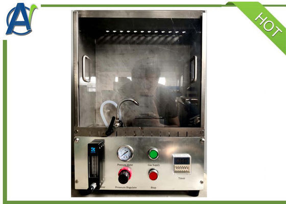 ASTM D4151 Alev Geciktirici Performans Testi için Battaniye Yanıcılık Test Cihazı