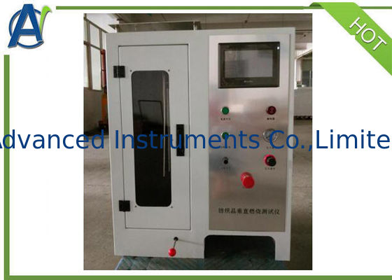 CFR 1615/1616 Çocuk Sleepware için Dikey Yanma Yanıcılık Test Cihazı