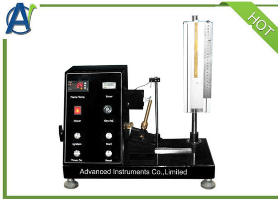 Sert Termoset Hücresel Plastikler İçin ASTM D3014A Dikey Yanıcılık Test Cihazı