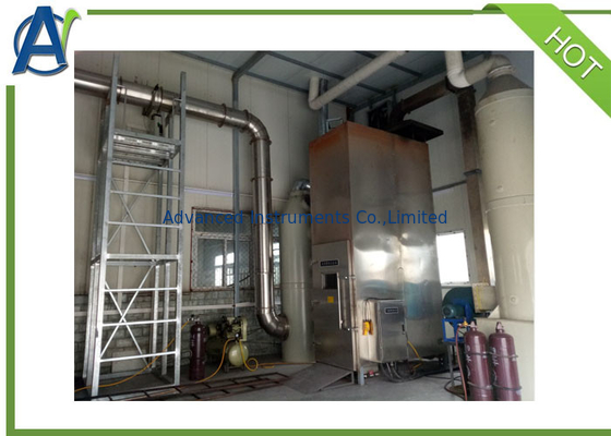 Teller ve Kablolar IEC 60332-3'e göre Alev Yayılımı Dikey Yanabilirlik Test Cihazları