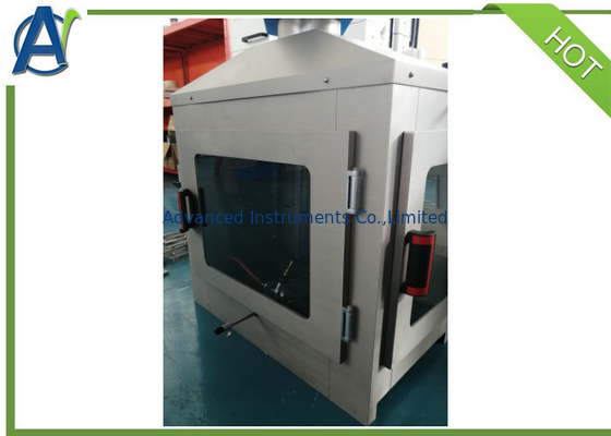 Tek Alev Kaynağı Testi Yanıcılık Test Cihazı EN ISO 11925-2 ve DIN 53438
